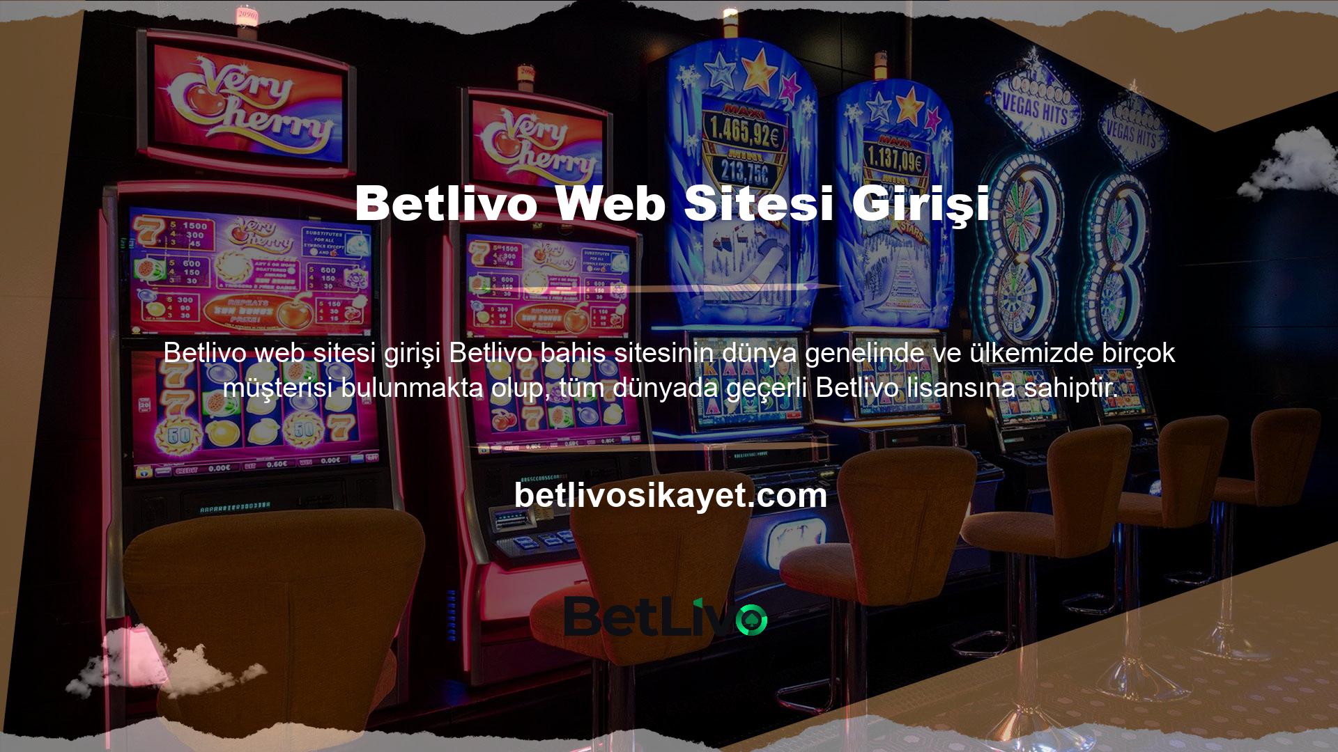 Bahis sitesi Betlivo, bu lisansı müşterilerini mümkün olan her şekilde korumak için kullanır