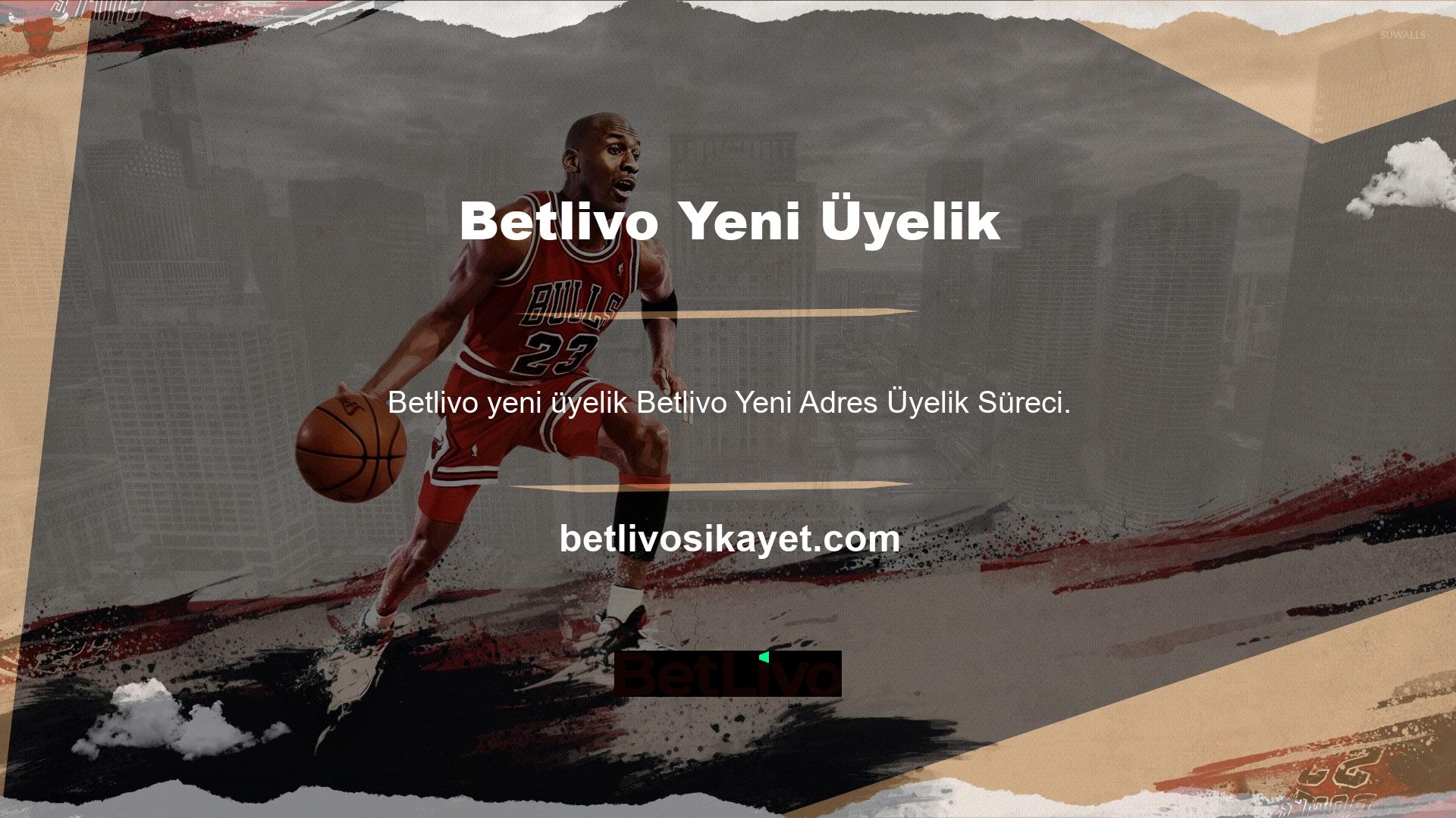 Betlivo Yeni Adres, yani geçerli oturum açma adresi belirlendi