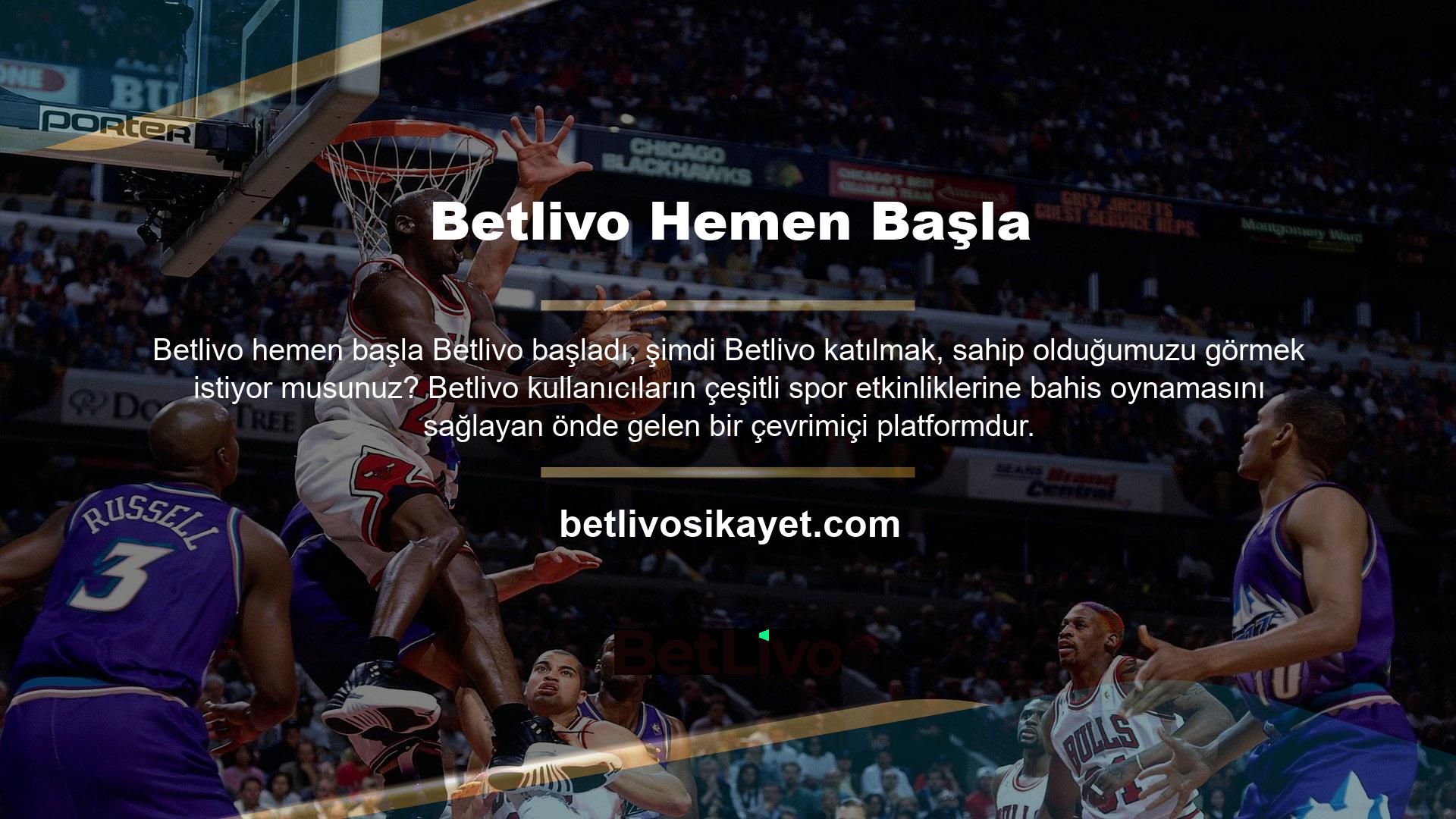Betlivo at bahislerinde size yardımcı olan bir hizmettir